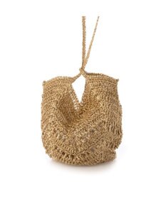 UNBILLION カシュカシュ cachecache / メタリック糸手編みポシェット