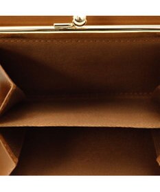 UNBILLION ペルケ perche ジェムストーンヒネリかぶせ三つ折りミニ財布