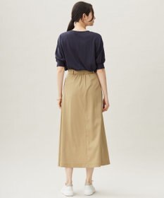 自由区 【カタログ掲載・接触冷感・UVケア・洗える】ドレーピードルマンスリーブ ニットソー