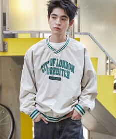 WEGO ナイロンカレッジプルオーバー