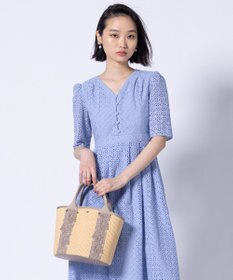 TOCCA TOUCH of LACE BASKET かごバッグ