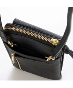 UNBILLION ペルケ perche / 牛革シュリンクタイプモバイルウォレットショルダー　旧8660