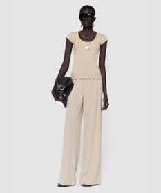 JOSEPH コットンリブ　トップ