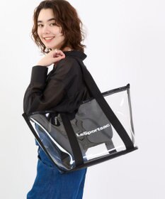 LeSportsac CLEAR E/W TOTE/クリアオニキスロゴトート