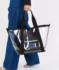LeSportsac CLEAR E/W TOTE/クリアオニキスロゴトート