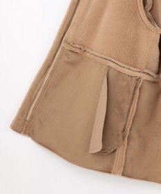 ANY SIS Luxuryフェイクムートン コート