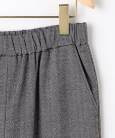 組曲 L 【加藤ローサさん着用】ツイル起毛ストレート パンツ