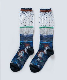 COQ LANDSCAPE シアーハイソックス