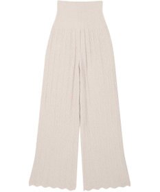 une nana cool とろみ素材がここちよいハラマキ付きロングボトム　ｍｏｉ　ｒｏｏｍ（モアルーム）