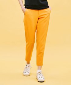 23区GOLF 【WOMEN】【洗える】ドットジャガード テーパードパンツ