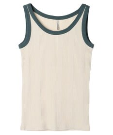 AMERICAN HOLIC バイカラーテレコタンクトップ