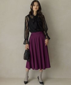 組曲 【ご好評につき追加予約 / 加藤ローサさん着用】ハンサムツイルフレア スカート