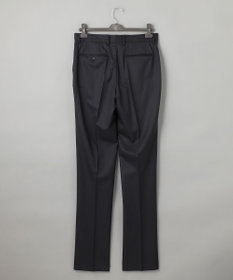 GOTAIRIKU 横に伸びる【TasmaniaWool/タマニアウール】ストレッチ スーツ（ブラックストライプ）