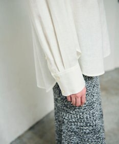 GRACE CONTINENTAL トリアセリネンオーバーシャツ