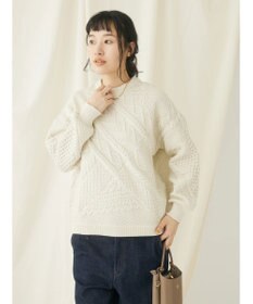 CRAFT STANDARD BOUTIQUE リサイクルポリエステルパッチワークプルオーバー
