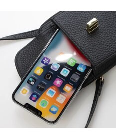 UNBILLION ペルケ perche / 牛革シュリンクタイプモバイルウォレットショルダー　旧8660