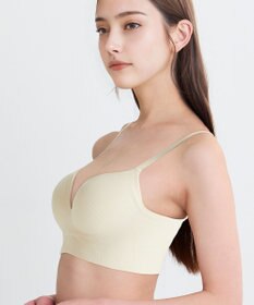 WACOAL ノンワイヤーブラ 【GOCOCi ゴコチ】 ぴったりフィット アンダー部分のズレを軽減 洗濯機洗い可能(ネット使用) ブラトップ レディース ハーフトップ CGG255 /ワコール