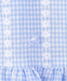 ANY KIDS 【洗濯機可能】サッカー ストライプワンピース