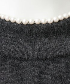 23区 【R(アール)】マイクロンメリノウール パールトリム ニット