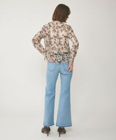 GRACE CONTINENTAL ボウタイ付レースブラウス