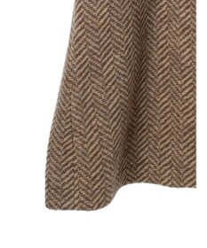 CRAFT STANDARD BOUTIQUE ウール混ガンパッチロングコート