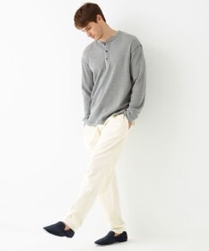 JOSEPH ABBOUD MOUNTAIN 【SPACE／UNISEX】OGコットンワッフル カットソー