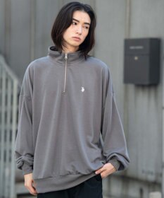 WEGO 【WEB限定/25年秋冬新作/ユニセックス着用ITEM】別注USPOLOハーフZIPPO