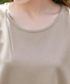 Tiaclasse 【洗える】シャツドッキングフレンチスリーブカットソー