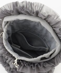 LA BAGAGERIE 【MONICA】チュールフリル2WAYバッグ