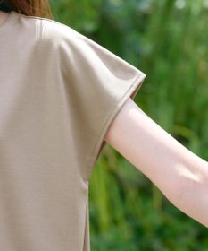 Tiaclasse 【洗える】シャツドッキングフレンチスリーブカットソー