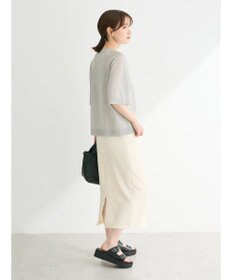 Green Parks シアーロゴニットプルオーバー