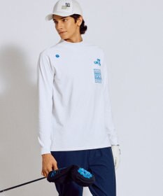 PW CIRCULUS 【吸水速乾 / UV遮蔽率99.5% UVカット / ストレッチ】【MEN】DELFT ロングスリーブモックT ゴルフ