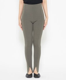 uncrave 【洗える】スムースニット レギンス（uncrave WHITE）