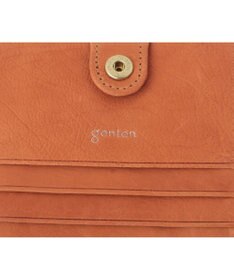 genten アンティーコ×LIBERTY 口金二つ折り財布