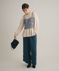 Green Parks 消しプリーツブラウス