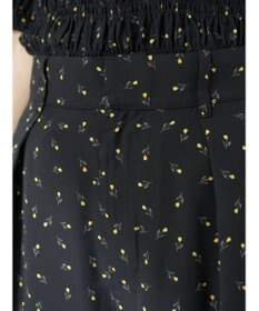 earth music&ecology 花柄ワイドパンツ