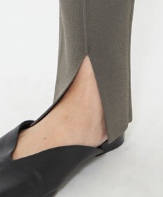 uncrave 【洗える】スムースニット レギンス（uncrave WHITE）