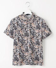 23区GOLF 【WOMEN】総柄フラワープリント ポロシャツ