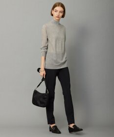 ICB 【洗える】ヴィスコースシアー ハイネックプルオーバー