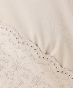 J.PRESS LADIES L 【UVケア・接触冷感】コンパクトコットンスムース 裾刺繍 カットソー