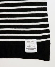 Tiaclasse 肩掛けボーダーフェイクカーデ