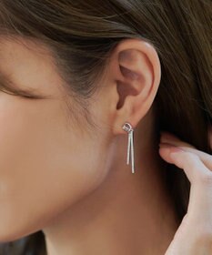 Tiaclasse 【金属アレルギー対応】シャイニーフリルピアス