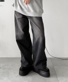 WEGO 厚底ワイドシューレーススニーカー