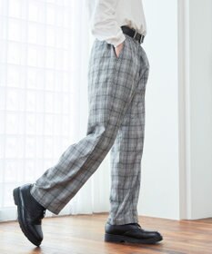 WEGO 【ウエストゴム】TRイージーストレートパンツ