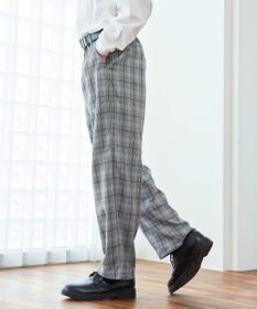 WEGO 【ウエストゴム】TRイージーストレートパンツ