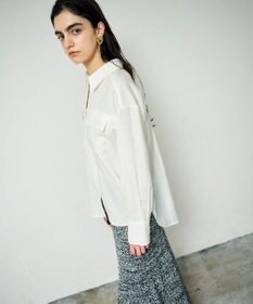 GRACE CONTINENTAL トリアセリネンオーバーシャツ