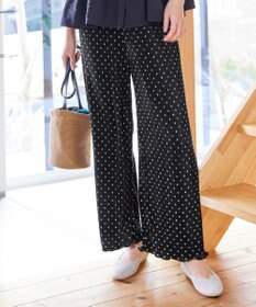 Tiaclasse 【新色追加・洗える】プリーツパンツ