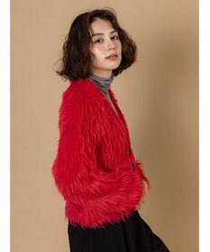 Te chichi 【R by Te chichi】シャギーカーディガン《2025winter catalog item》