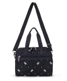 LeSportsac EVERYDAY SM SATCHEL/フローラルラティスEMB