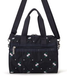 LeSportsac EVERYDAY SM SATCHEL/フローラルラティスEMB
